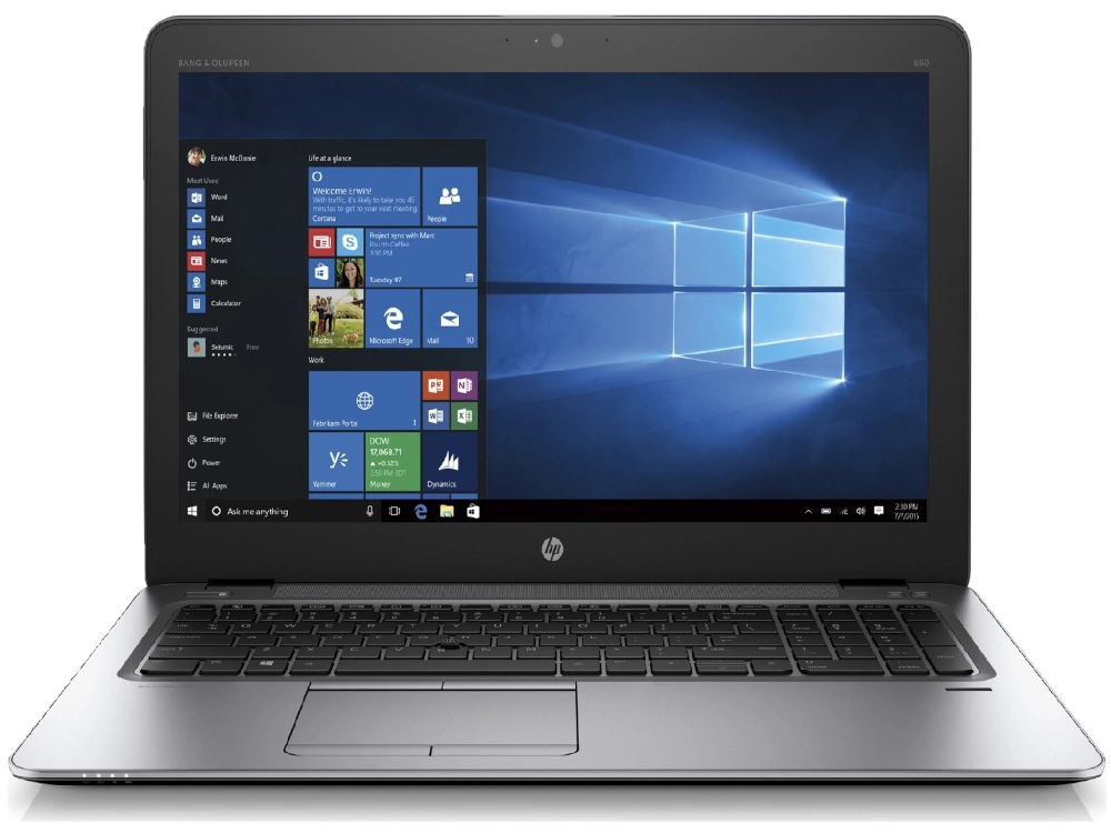 Laptop HP EliteBook 850 G3 ( Intel Core i3- 6100U / 8 GB RAM / HDD 256GB / 15"/Webcam /Windows 11 Pro Gr) GRADE A