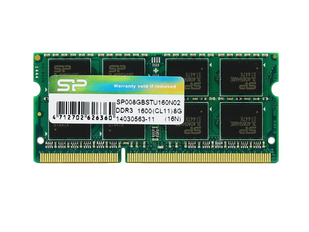 RAM DDR3 8GB Silicon Power με Ταχύτητα 1600MHz για Laptop