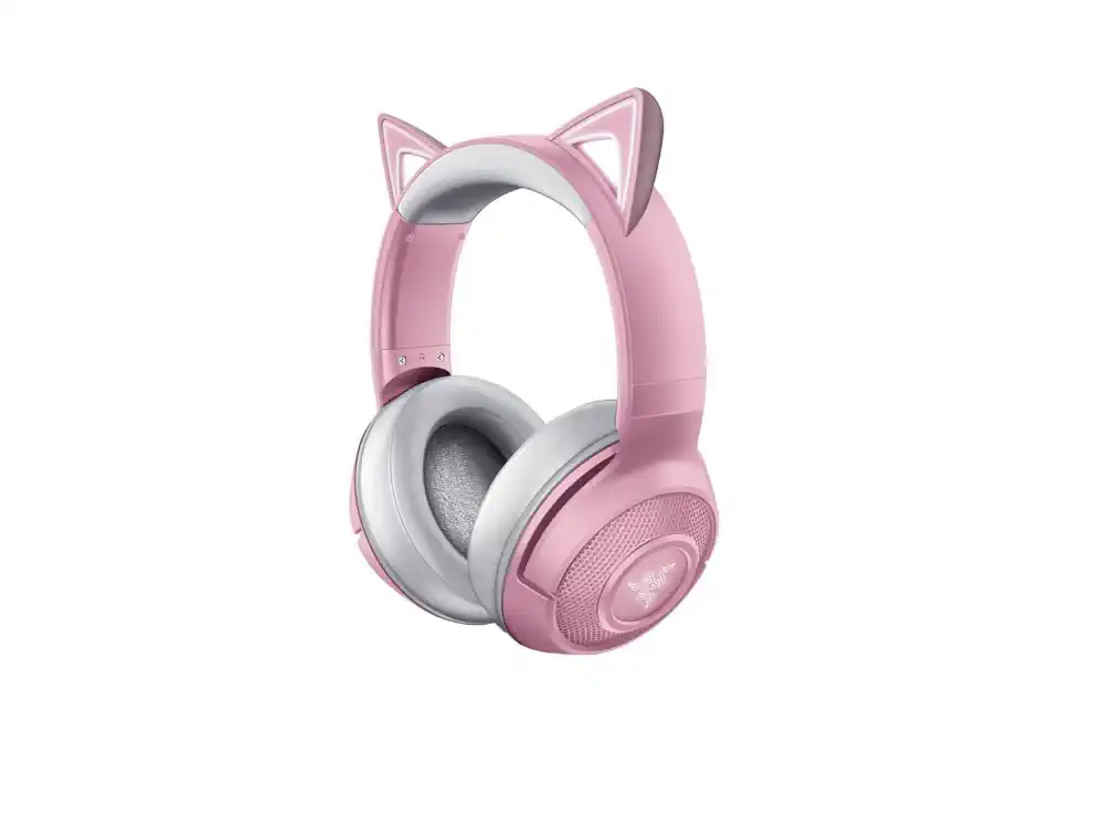 Ακουστικά Razer Kraken - BT Kitty Edition Σύνδεση Bluetooth Χρώμα Ροζ Wireless Ναι Ρύθμιση Έντασης Ναι Μικρόφωνο Ναι Stereo Ναι Εγγύηση (Μήνες) 24