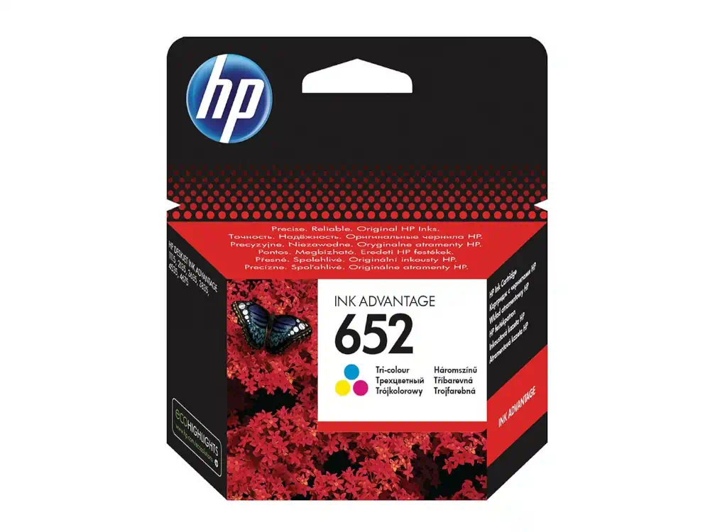 HP Μελάνι Inkjet No.652 Tri-colour (F6V24AE)