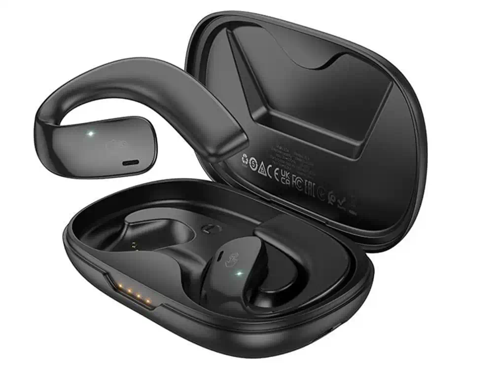 Ασύρματα Ακουστικά Handsfree Hoco EQ4 In-Ear Bluetooth Bone Conduction Μαύρα