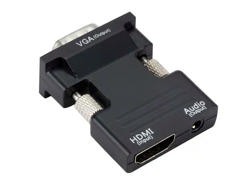 Αντάπτορας HDMI (F) Σε VGA (M) Με 3.5mm Audio Μαύρο (CAB-H120)