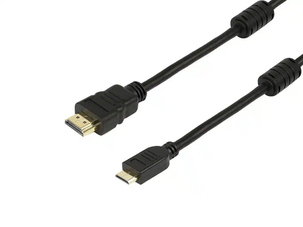 Καλώδιο HDMI (M) Σε HDMI Mini (M) Με Ethernet 1.5m Μαύρο (CAB-H011)