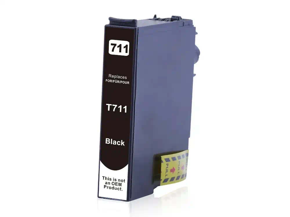 Συμβατό Epson Μελάνι Inkjet T0711 Black (Bulk)