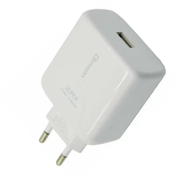 Φορτιστής Olesson Χωρίς Καλώδιο  USB-A / 65W Γρήγορη Φόρτιση Λευκό (SD-5)