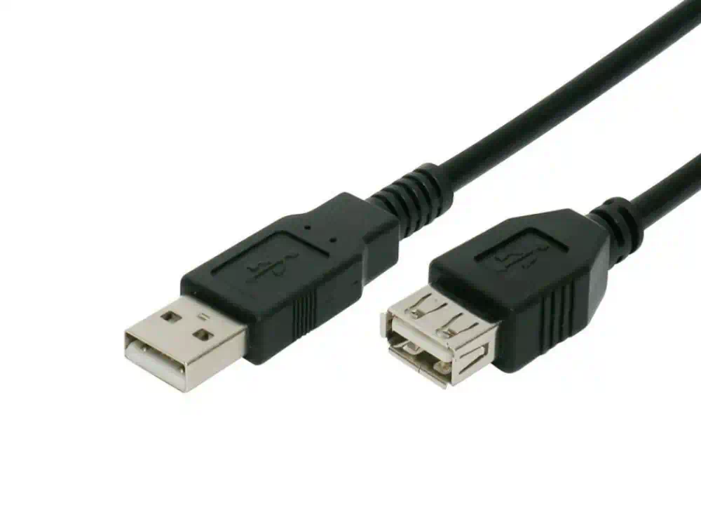 Καλώδιο USB-A(M) Σε USB-A(F) 480Mbps 3m Μαύρο