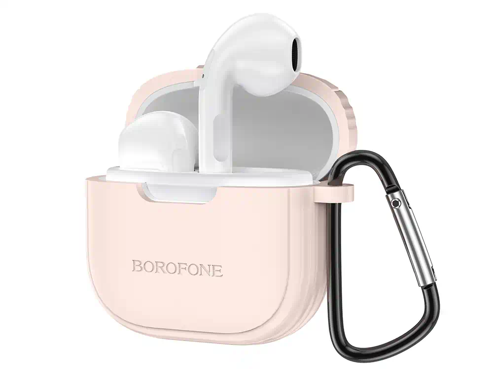 Aσύρματα Ακουστικά Borofone BW29 In-ear TWS Bluetooth Handsfree Ροζ