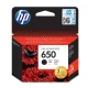 HP Μελάνι Inkjet No.650 Black (CZ101AE)